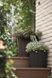 Комплект кашпо для цветов Keter Cylinder Planters S+M+L 220455 коричневый, Коричневый