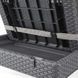 Шезлонг пластиковый Keter Jaipur with cushion c матрасом графит 238416