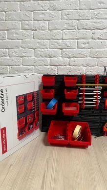 Панель для инструментов с 10 контейнерами 80 x 40 см Kistenberg Orderline KOR4-S411