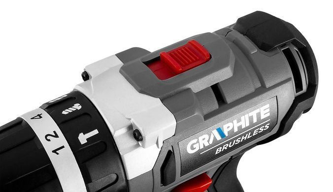 Акумуляторний ударний дриль шуруповерт GRAPHITE 58G020 (без акумулятора)