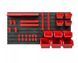 Панель для инструментов с 10 контейнерами 80 x 40 см Kistenberg Orderline KOR4-S411