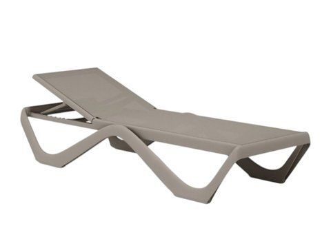 Шезлонг пластиковий Vondom Love Tortora 65090P_4030 капучіно