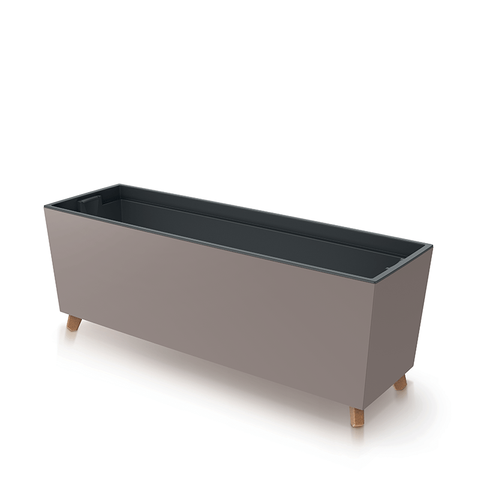 Горшок Prosperplast Urbi Case N DUC800N-7529U мокко