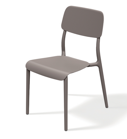 Стул пластиковый Ferne Rimo FRIK568-410C тауп, Тауп