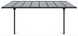 Пристенная террасная пергола HardMaster ATLANTA 4,4х3м Cold Grey 003384