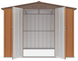 Садовий будиночок HardMaster Richmond 228x202см Oak Brown 005510