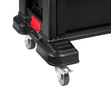 Модульная система хранения инструмента на колесах Keter Drawers на 5 ящиків 237007 комод черный, Черный