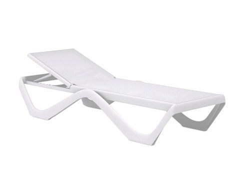 Шезлонг пластиковий Vondom Love White 65090P_4001