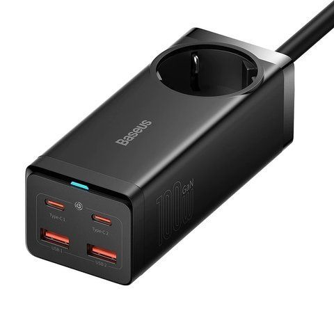 Мережевий зарядний пристрій 100W Baseus GaN3 Pro PSZM000401