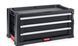 Модульная система хранения инструмента на колесах Keter Drawers на 5 ящиків 237007 комод черный, Черный