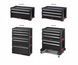 Модульная система хранения инструмента на колесах Keter Drawers на 5 ящиків 237007 комод черный, Черный