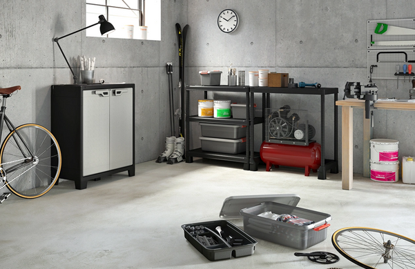 Шафа пластикова Keter/Kis Titan Low Cabinet 240618 низька