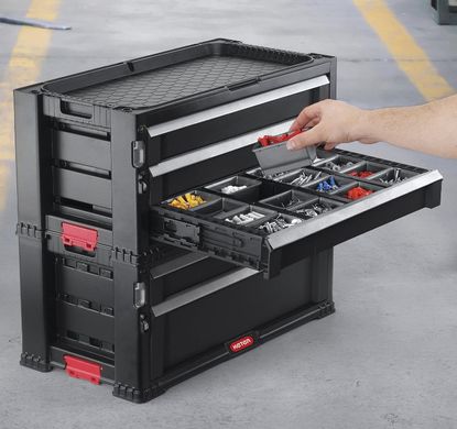 Ящик для хранения инструмента Keter 2 Drawers 237790, Черный