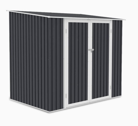 Металевий сарай HardMaster KENT 7x5 Cold Grey 005287 холодно-сірий (222x149см)