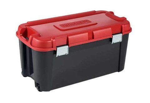 Ящик для хранения Keter Totem 243757 черный/красный 80L