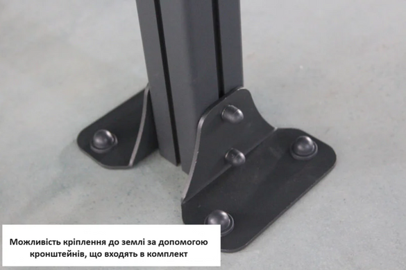 Террасная пергола HardMaster NEVADA 3х4,4м Cold Grey 003378