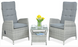 Комплект садових меблів Focus Garden Malta Duo 003044 Stone Grey