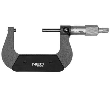 Мікрометр Neo Tools з верн'єром 50-75 мм, &plusmn;0.01 мм/м 75-022