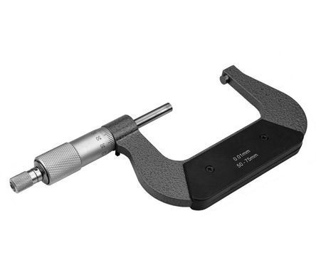 Мікрометр Neo Tools з верн'єром 50-75 мм, &plusmn;0.01 мм/м 75-022