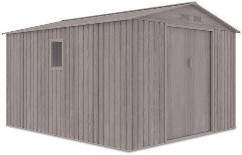 Сарай для інструментів металевий HardMaster Hudson 9x10 Light Wood 003817