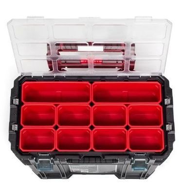 Ящик для инструментов на колесах с органайзером KETER CONNECT ORGANIZER + CART 239996
