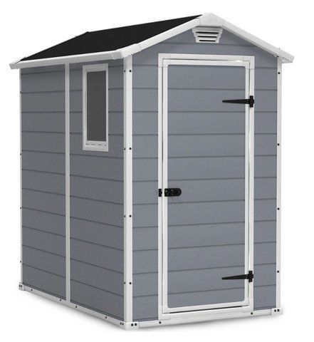 Садовый домик Keter Manor 4&times;6 сарай 230447 пластиковый для инвентаря