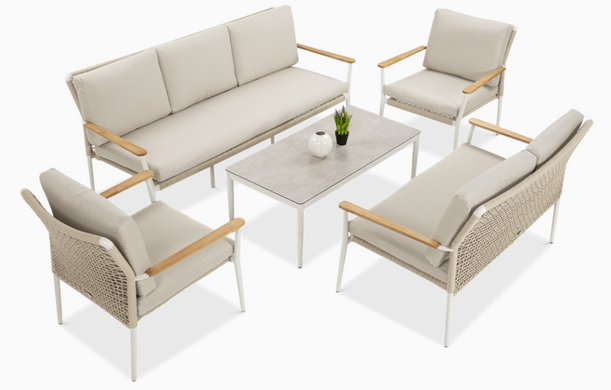 Комплект садовой мебели Furrore Luna Grande Caffe 005278 бежевый, Бежевый