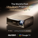 Розумний проектор Aurzen EAZZE D1 MAX 4k з підтримкою Google TV коричневий, Коричневий