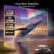 Розумний проектор Aurzen EAZZE D1 MAX 4k з підтримкою Google TV коричневий, Коричневий