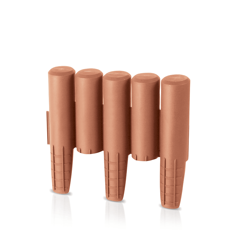 Prosper Plast Vaso Misa In Plastica Effetto Terracotta: Ø34 X 13.6 Cm, Resistente E Anti-UV - 2
