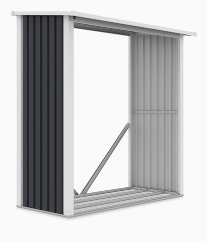 Дровник HardMaster DENVER 6x3 Cold Grey 004013 (182x89см)