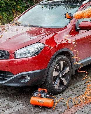 Компресор акумуляторний Energy+ 18V, 8 бар, 3,8 л (без акумулятора) NEO TOOLS 04-620