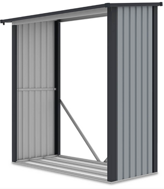 Дровник HardMaster Denver 6x3 Light Grey 004015 (182x89см)