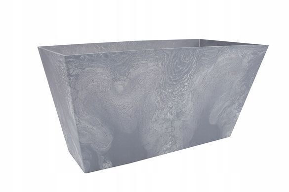 Горщик для квітів пластиковий Prosperplast Tubus Case Beton Effect DTUC400E-425U сірий