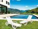 Шезлонг пластиковий Allibert Florida 218108 лежак білий