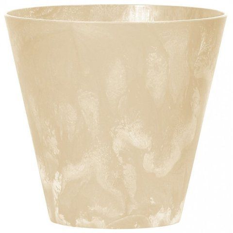 Горщик для квітів Prosperplast Tubus Effect DTUB400E-CY700 кремовий структура бетон