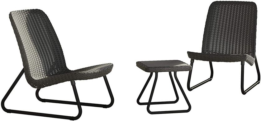 Комплект садовой мебели Keter Rio Patio Set 211429 графит, Графит