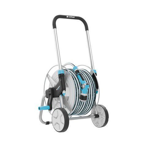 Набір: візок на колесах+шланг+розпилювач Cellfast EXPLORER 1/2" 50 м (55-060)