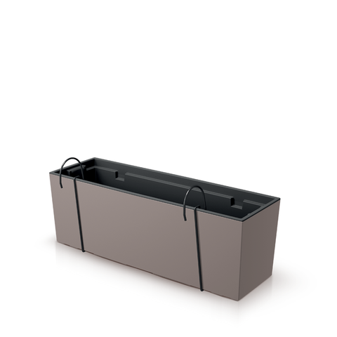 Кашпо для квітів Prosperplast Urbi Case мокко DUC600W-7529U