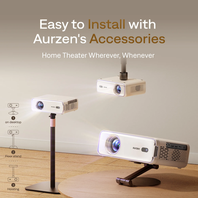Розумний проектор Aurzen EAZZE D1 білий