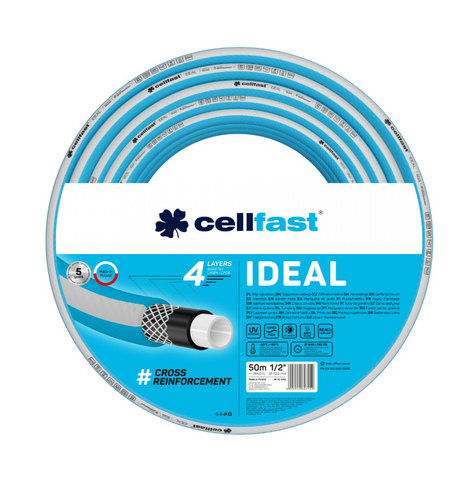 Шланг садовий Cellfast Ideal 1/2" 50 м 10-242