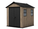 Садовый пластиковый домик Keter Signature Apex 7х7,5/7,5х7 (230см х 224см) 263955 ясень