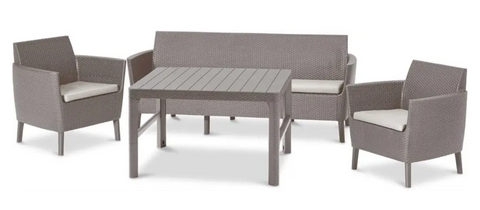 Комплект пластиковой мебели Keter Salemo Max 3 003690 капучино
