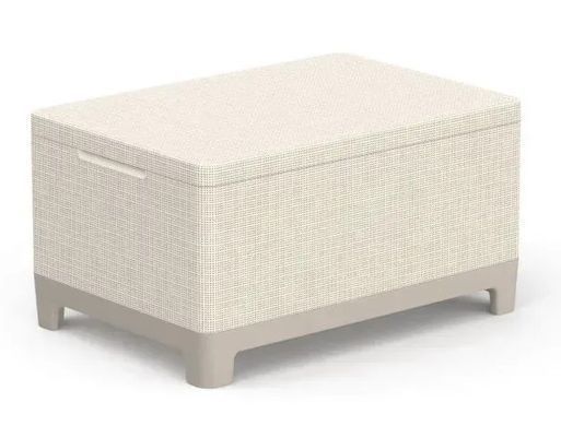 Набір пластикових меблів для саду Keter Scandi Linea ІІІ Seater Set 264042 бежевий/світло-бежевий, Бежевий