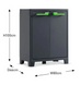 Многофункциональный шкаф пластиковый Keter/Kis Мoby low cabinet 241044