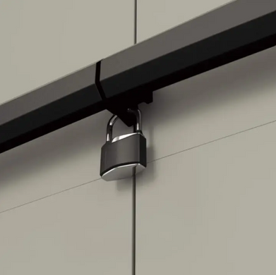 Шкаф для сортировки мусора Keter/Kis Cabinet Planet Grey and Black 246640
