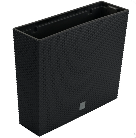 Горщик для квітів пластиковий Prosperplast Rato Case DRC600T-S433 антрацит