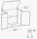Садовый сундук Keter Store It Out Darwin 1150L 263828 ясень