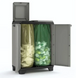 Шкаф для сортировки мусора Keter/Kis Cabinet Planet Grey and Black 246640