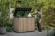 Садовый сундук Keter Store It Out Darwin 1150L 263828 ясень